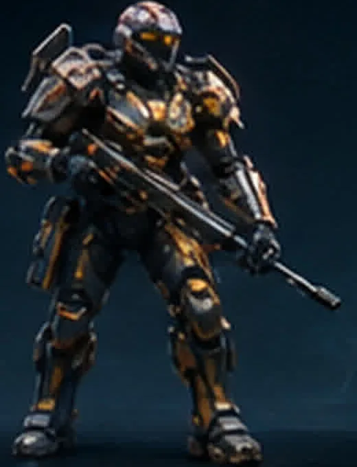 Ranger frame concept: medium, balanced, rifle ready